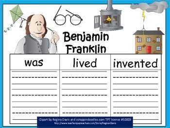 Second Grade Ben Franklin Kid Inventor Fact File Benjamin Franklin Worksheet Grade 10 - Benjamin Franklin Worksheet Grade 10