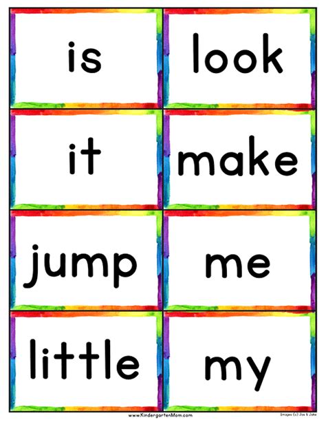 Second Grade Dolch Sight Word Flashcards The Happy Second Grade Dolch Word Lists - Second Grade Dolch Word Lists