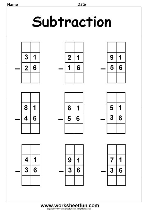 Second Grade Double Digit Subtraction With Regrouping Activity 2017 Worksheet For 2nd Grade - 2017 Worksheet For 2nd Grade