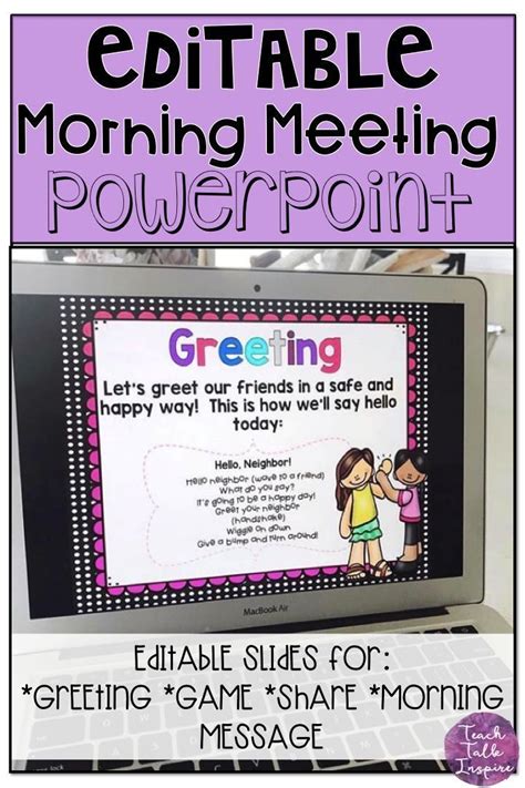 Second Grade Editable Morning Meeting Powerpoint Amp Google 2nd Grade Morning Work - 2nd Grade Morning Work