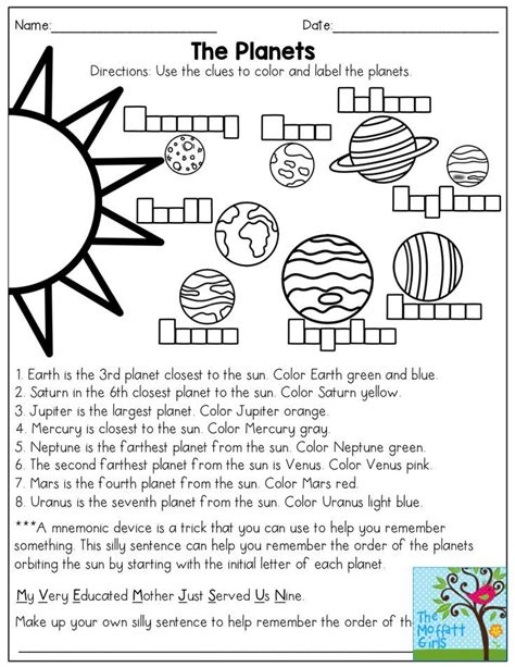 Second Grade Grade 2 Outer Planets Questions Helpteaching Planet Question Worksheet Grade 2 - Planet Question Worksheet Grade 2