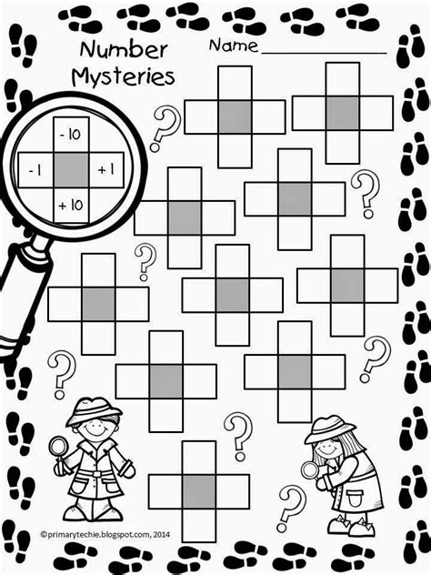Second Grade Math Mystery Activities Easy Prep Worksheets Mystery Worksheet 2nd Grade - Mystery Worksheet 2nd Grade