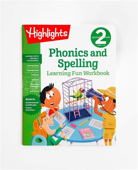 Second Grade Phonics And Spelling Highlights Learning Fun 2nd Grade Phonics Books - 2nd Grade Phonics Books