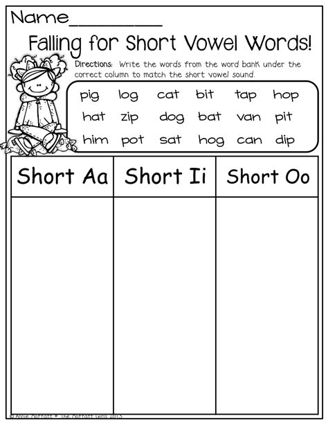 Second Grade Short Vowels Worksheets With Answers Kids Short Vowel Worksheet 2nd Grade - Short Vowel Worksheet 2nd Grade