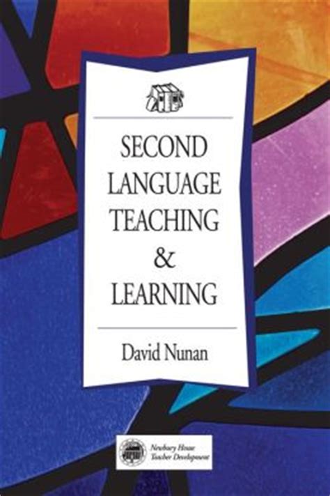 second language teaching and learning david nunan