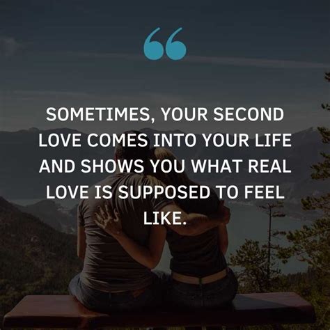 Second Love Quotes