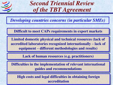Second Triennial Review