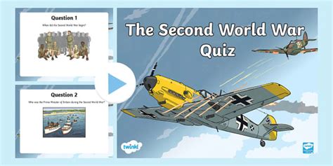 Second World War Quiz