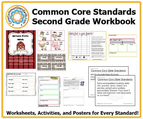 Download Second Grade Common Core Workbook 