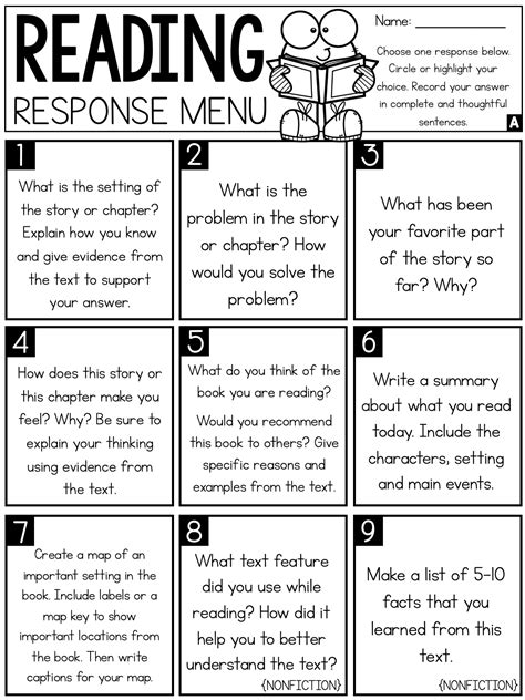 Download Second Grade Reading Journal 