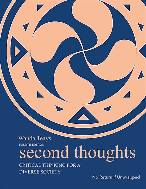 Full Download Second Thoughts Critical Thinking For A Diverse 