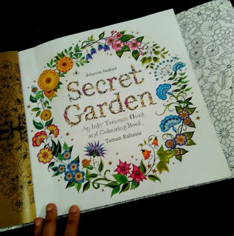 Secret Garden An Inky Treasure Hunt And Coloring Secret Garden Colouring Book Ideas - Secret Garden Colouring Book Ideas