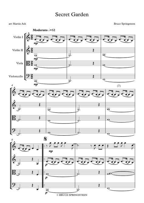 secret garden quartet