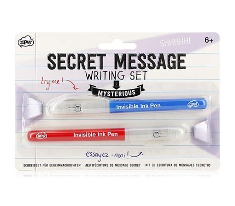 Secret Message Writing Set Iwoot Uk Secret Message Writing Set - Secret Message Writing Set