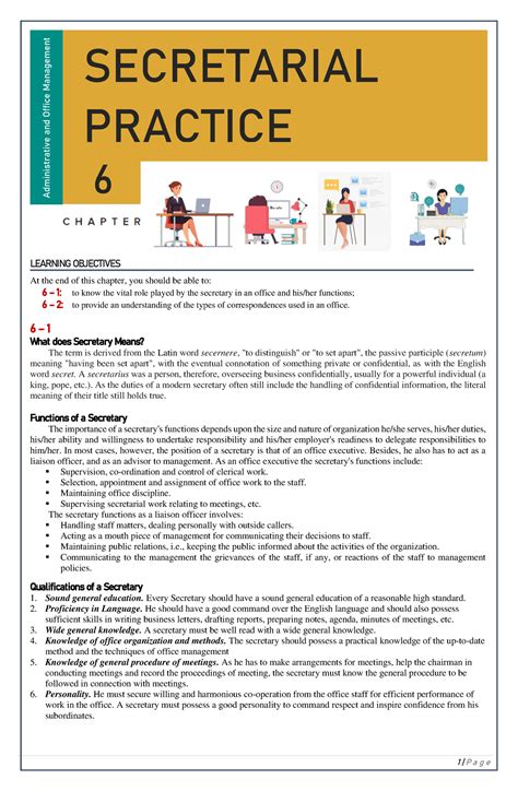 Secretarial Practice