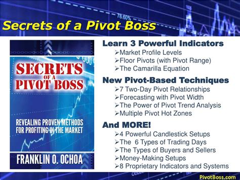 Secrets Of A Pivot Boss