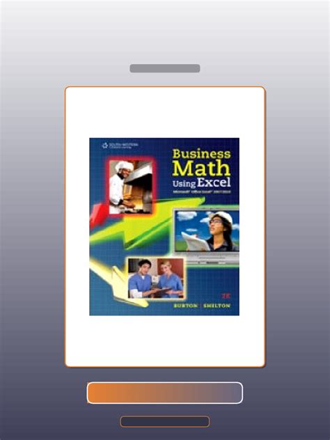 Secrets Of Business Math Using Excel