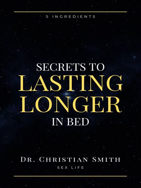 Secrets To Lasting Longer