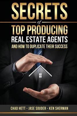 Read Online Secrets Of Top Producing Real Estate Agents And How To Duplicate Their Success 