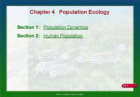 Section 1 Population Dynamics Study Guide Answers