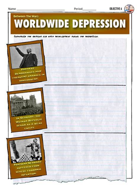 section 1 worldwide depression answers