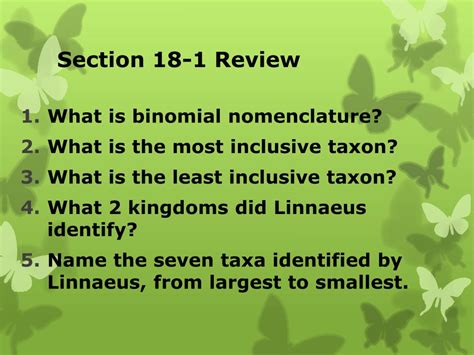 Section 18 1 Review Introduction To Ecology Answer Key