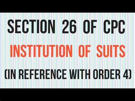 Section 26 Of Cpc