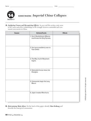 section 3 guided imperial china collapses answers