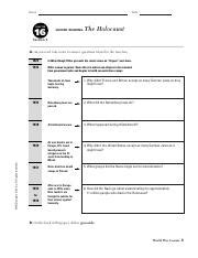 Section 3 Guided The Holocaust Answer
