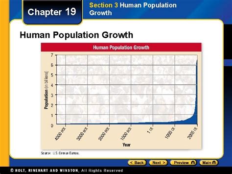 Section 3 Human Population Growth Answer Key