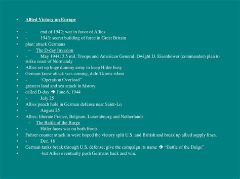 section 4 the allied victory answer key