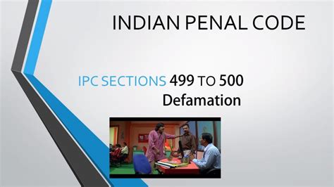 Section 499 And 500