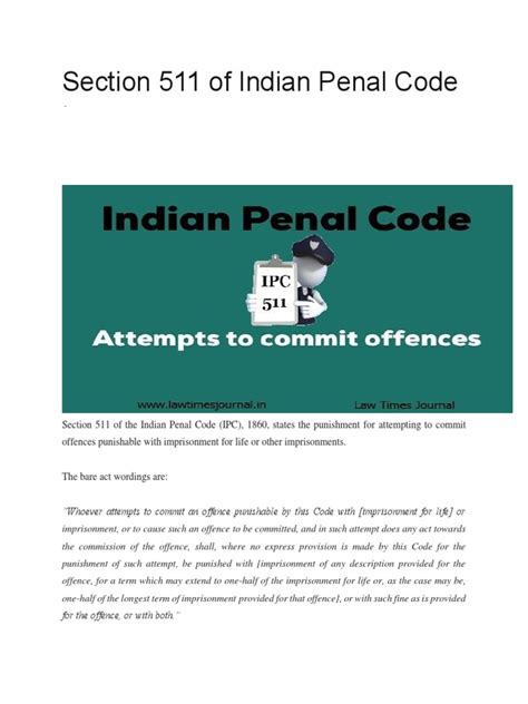 Section 511 Ipc