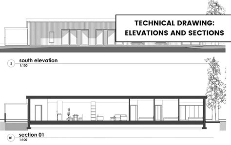 Section And Elevation