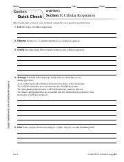 Section Quick Check Chapter 8 Section 2 Photosynthesis Answer Key Pdf