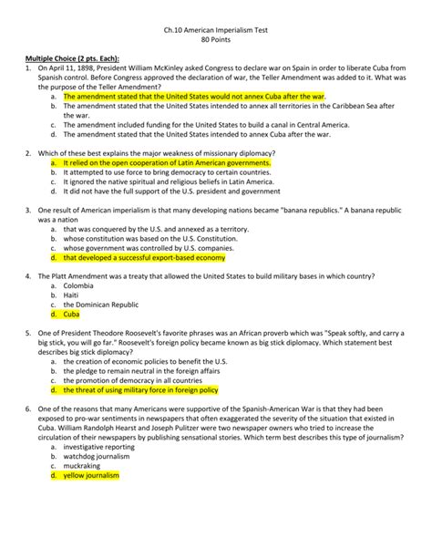 Read Section 1 Guided Imperialism America Answers 