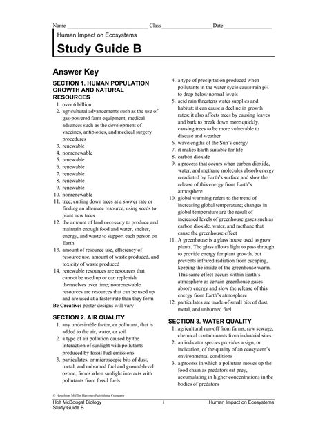 Read Online Section 17 1 Review Biodiversity Answer Key Bing 