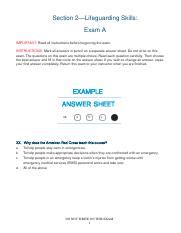 Download Section 2 Lifeguarding Skills Exam Answers 