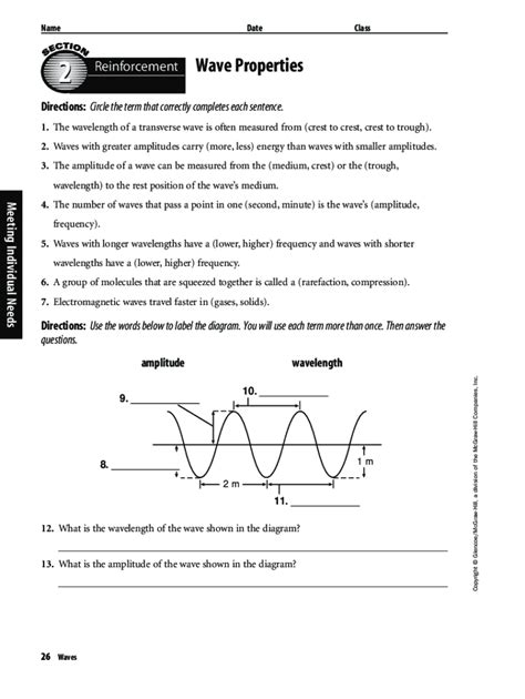 Download Section 2 Wave Properties Answer Key 