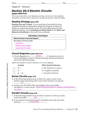 Read Online Section 20 3 Electric Circuits Answers Pdfsdocuments2 