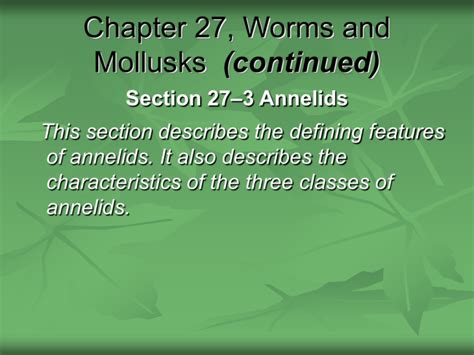 Read Section 27 3 Annelids Answers 