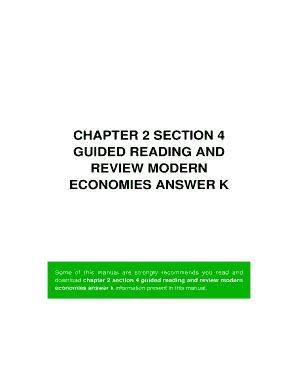Full Download Section 4 Guided Reading And Review Modern Economies Answers 