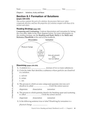 Full Download Section 8 1 Formation Of Solutions Worksheet Answer Key 