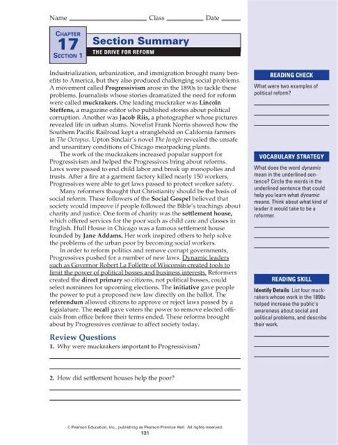 Full Download Section Guided Progressivism Under Taft Answers 