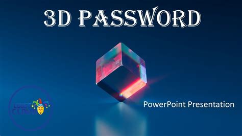 secure authentication with 3d password ppt