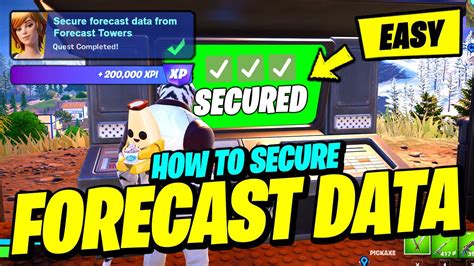 Secure Forecast Data From Forecast Towers
