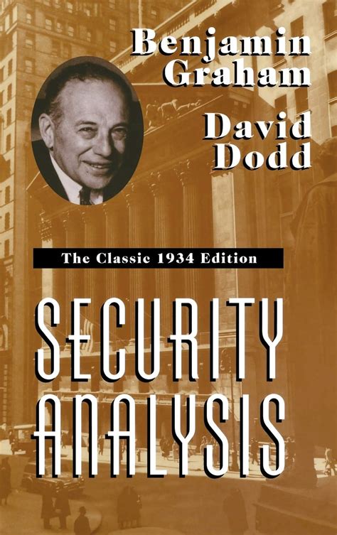 Security Analysis By Benjamin Graham