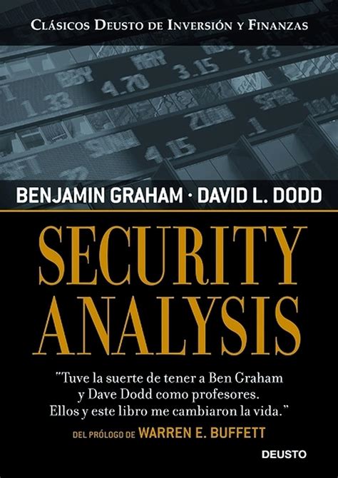 Security Analysis Clasicos Deusto De Inversion Y
