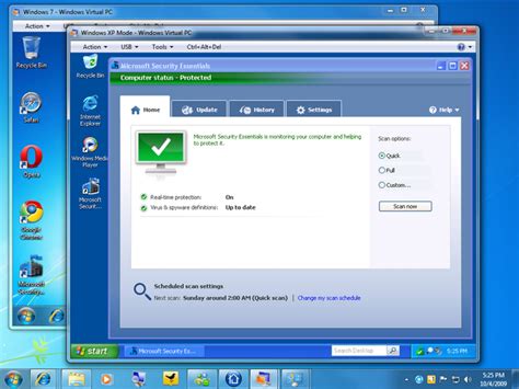 security essentials for windows xp