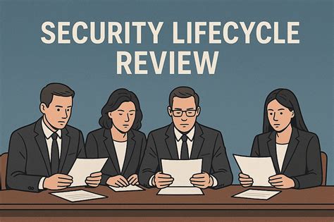 Security Lifecycle Review